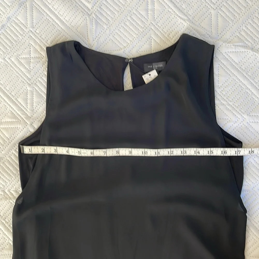 The Limited Sleeveless Midi Dress Size Mp Black — image 5 of 8